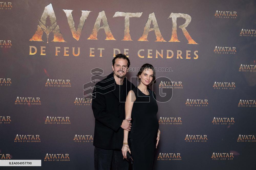 Avatar: Fire And Ash European Premiere Guest and VIP - Paris AJ