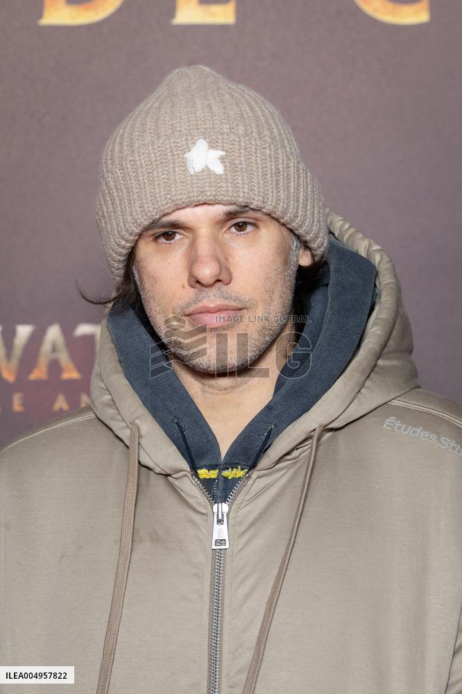 Avatar: Fire And Ash European Premiere Guest and VIP - Paris AJ