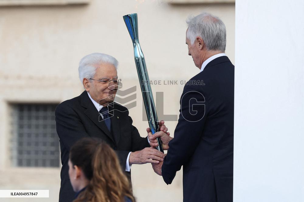 GIOCHI OLIMPICI - Olimpiadi Invernali Milano-Cortina 2026 - Olympic Torch Relay Inauguration Ceremony