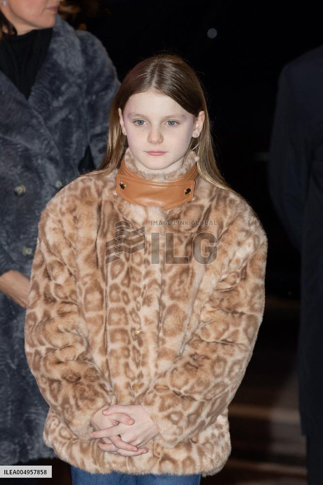 NO TABLOID - Opening of the Christmas Market of Monaco