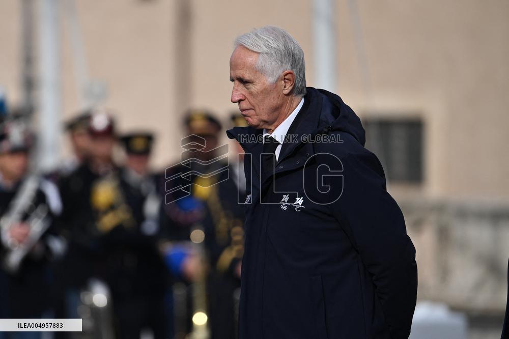 Milan Cortina 2026 Olympic Torch Relay Inauguration Ceremony - Rome