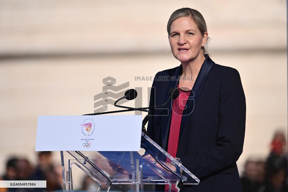 Milan Cortina 2026 Olympic Torch Relay Inauguration Ceremony - Rome