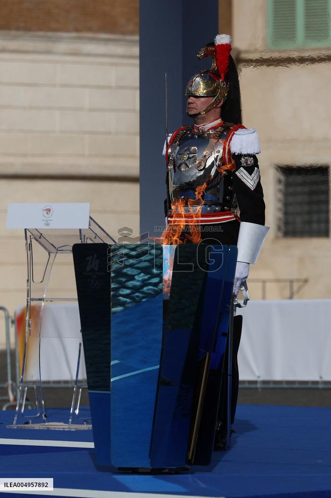 Milan Cortina 2026 Olympic Torch Relay Inauguration Ceremony - Rome