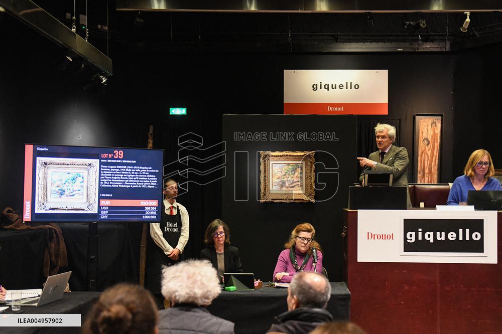 Renoir's La Laveuse Sold at Auction for € 230,000 - Paris