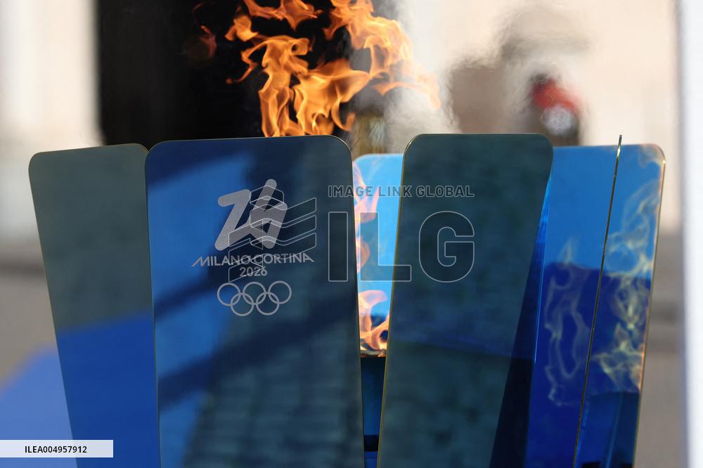 Milan Cortina 2026 Olympic Torch Relay Inauguration Ceremony - Rome