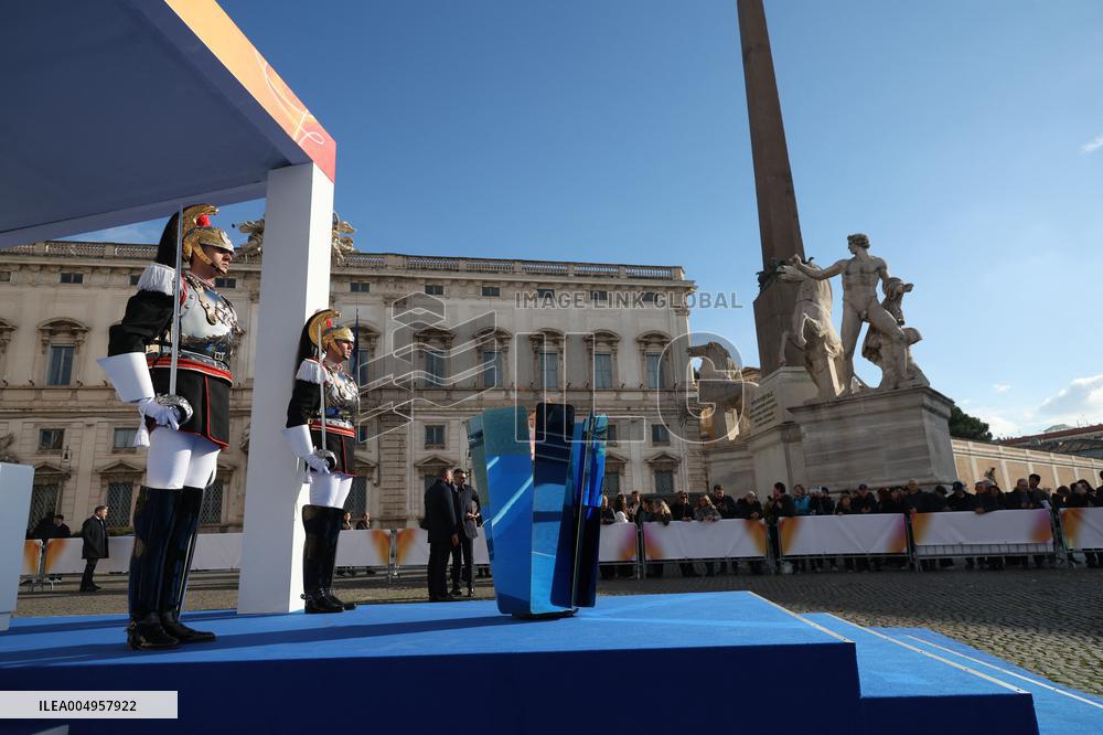 GIOCHI OLIMPICI - Olimpiadi Invernali Milano-Cortina 2026 - Olympic Torch Relay Inauguration Ceremony