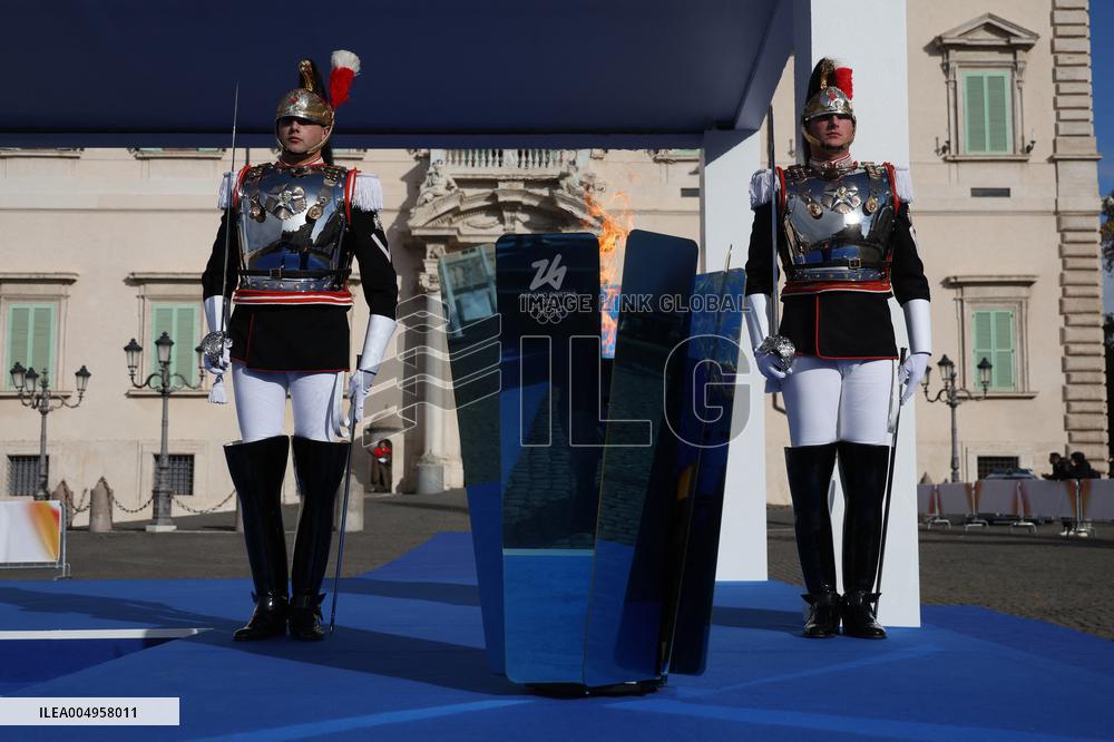 Milan Cortina 2026 Olympic Torch Relay Inauguration Ceremony - Rome