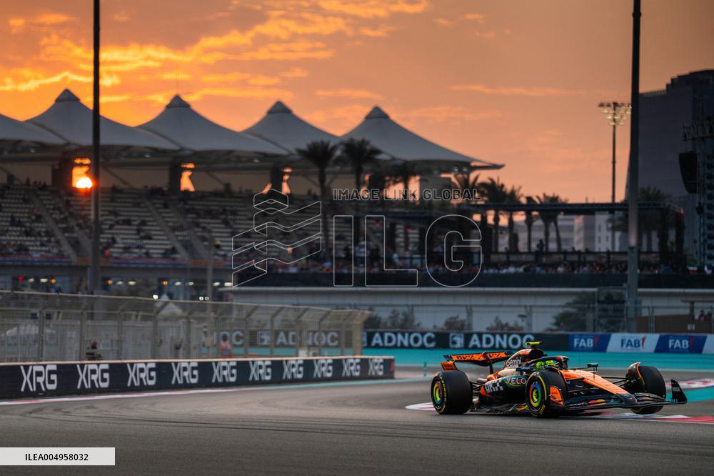 F1 Abu Dhabi Grand Prix - Practice Day