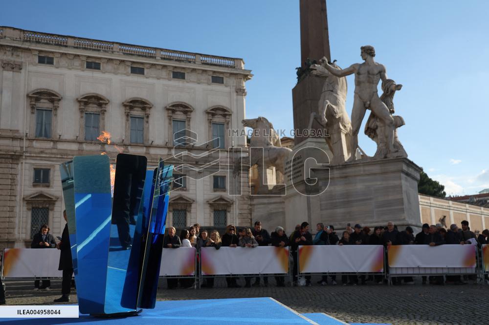 GIOCHI OLIMPICI - Olimpiadi Invernali Milano-Cortina 2026 - Olympic Torch Relay Inauguration Ceremony