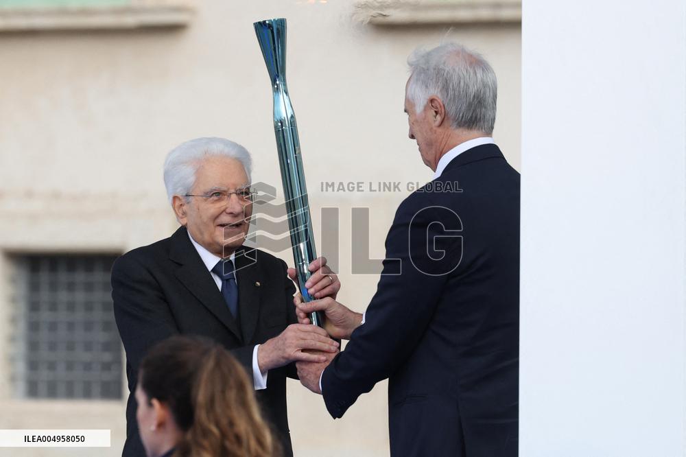 GIOCHI OLIMPICI - Olimpiadi Invernali Milano-Cortina 2026 - Olympic Torch Relay Inauguration Ceremony