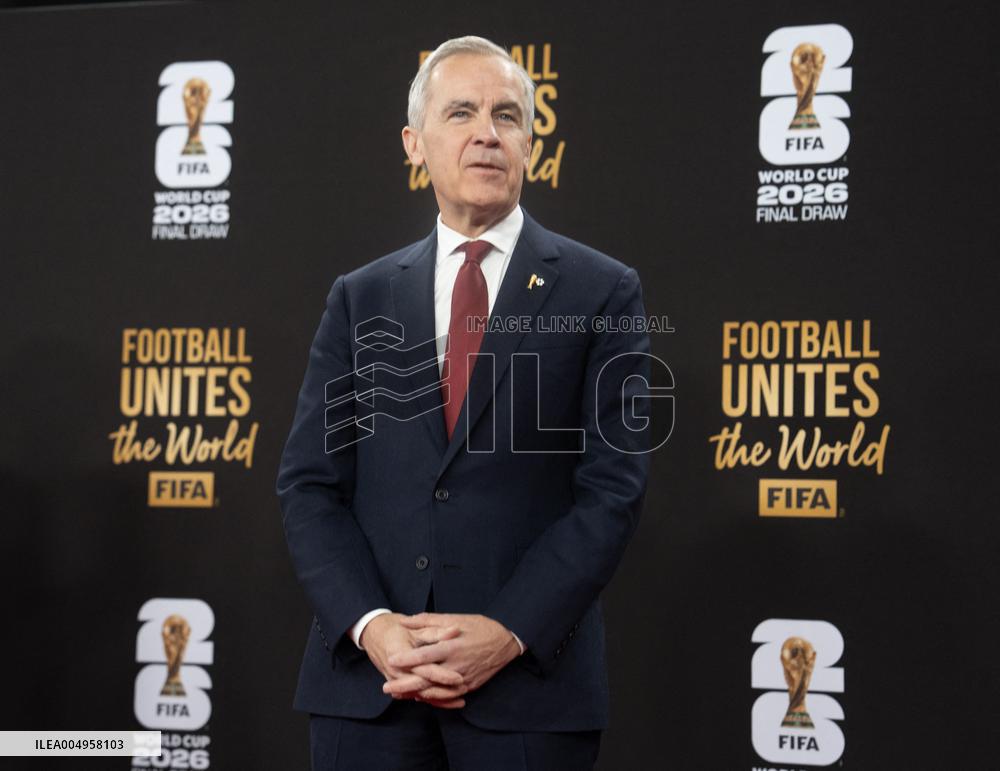 PM Mark Carney And Wife At FIFA World Cup Draw Red Carpet - Washington