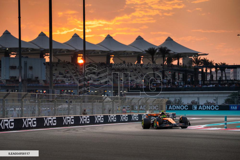 F1 Abu Dhabi Grand Prix - Practice Day