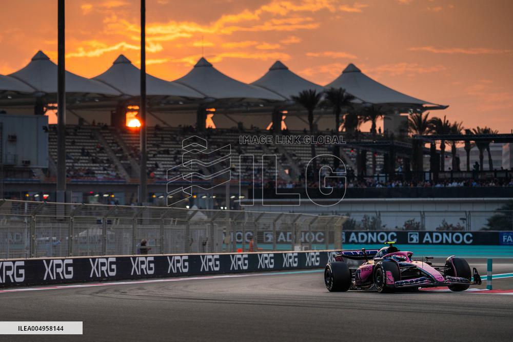F1 Abu Dhabi Grand Prix - Practice Day