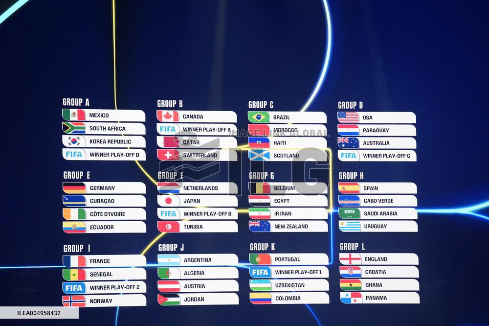 2026 FIFA World Cup Official Draw Ceremony - Washington
