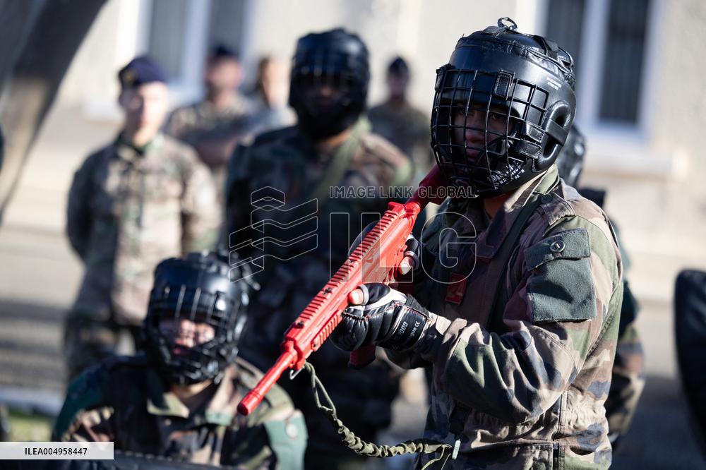 Immersion day on the implementation of National Service within the Air and Space Force - Orange