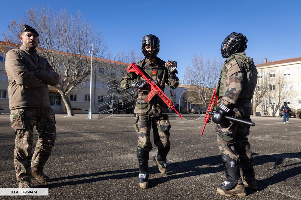 Immersion day on the implementation of National Service within the Air and Space Force - Orange