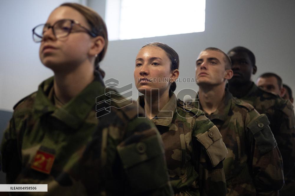 Immersion day on the implementation of National Service within the Air and Space Force - Orange