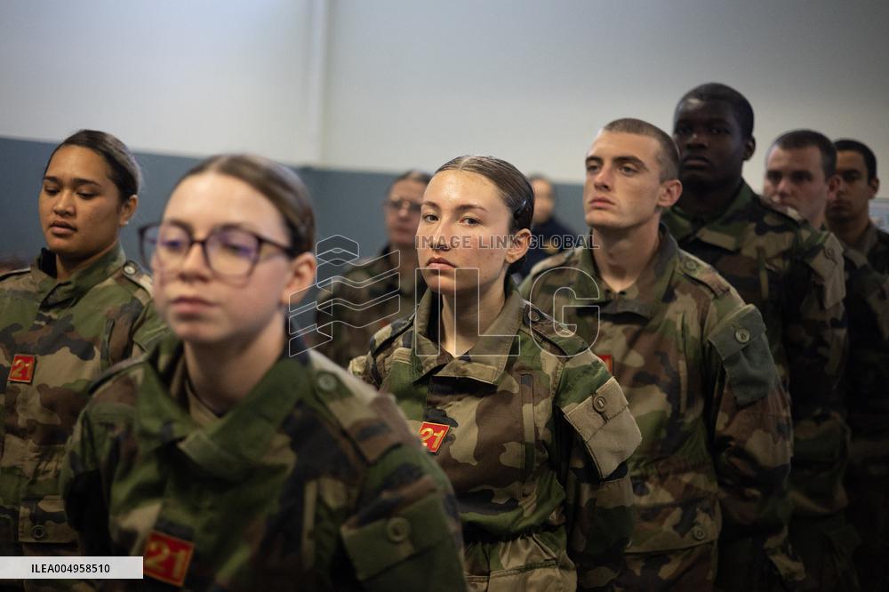 Immersion day on the implementation of National Service within the Air and Space Force - Orange