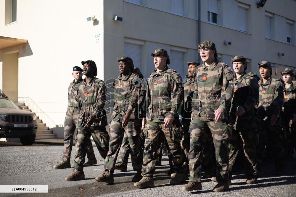 Immersion day on the implementation of National Service within the Air and Space Force - Orange