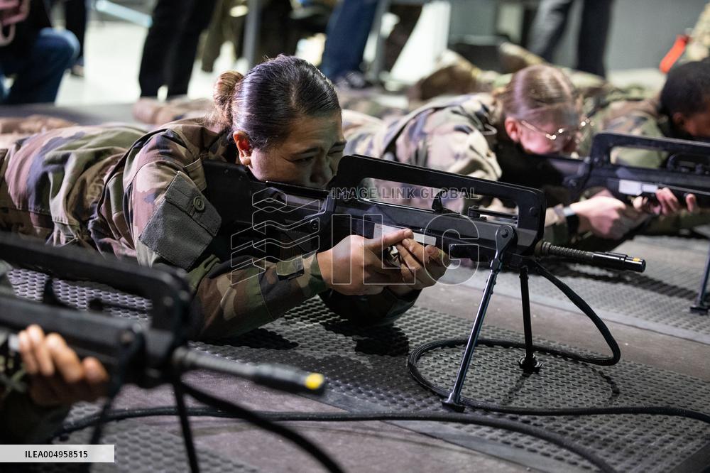 Immersion day on the implementation of National Service within the Air and Space Force - Orange