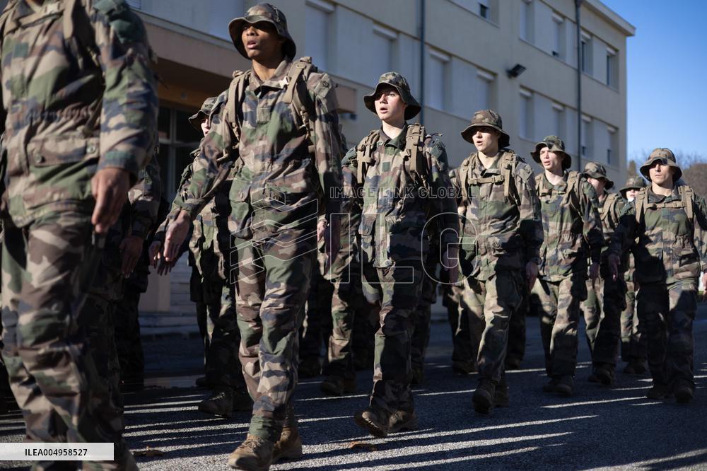 Immersion day on the implementation of National Service within the Air and Space Force - Orange