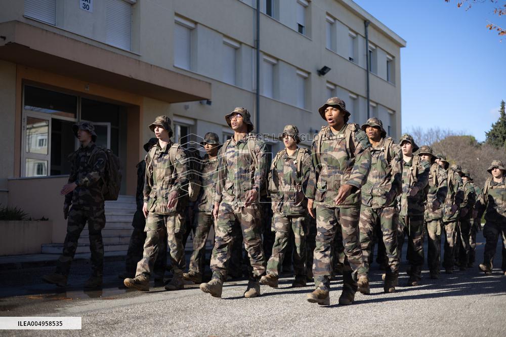 Immersion day on the implementation of National Service within the Air and Space Force - Orange