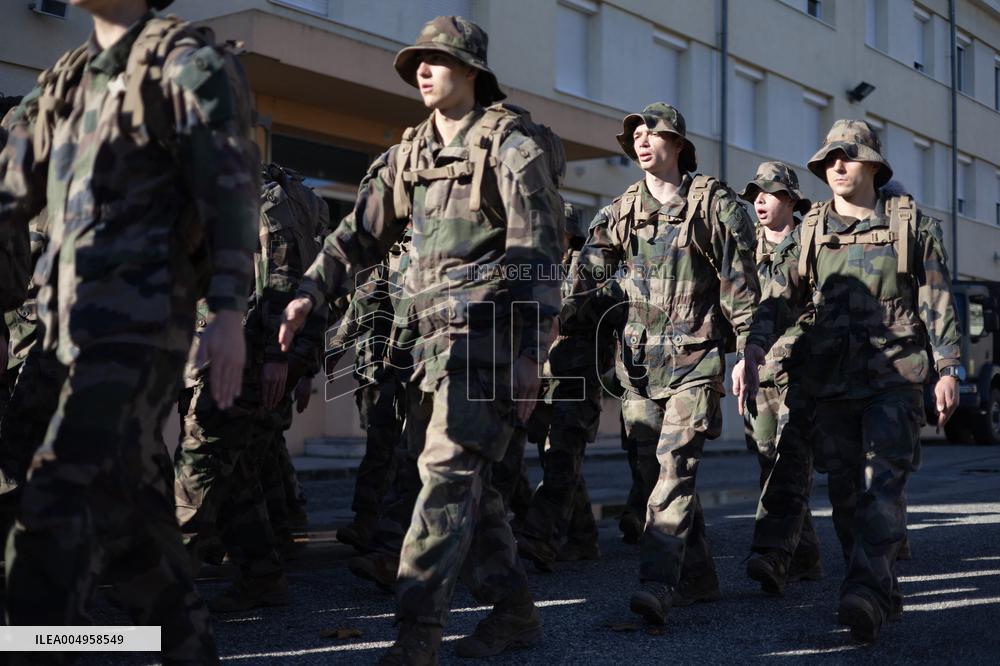 Immersion day on the implementation of National Service within the Air and Space Force - Orange