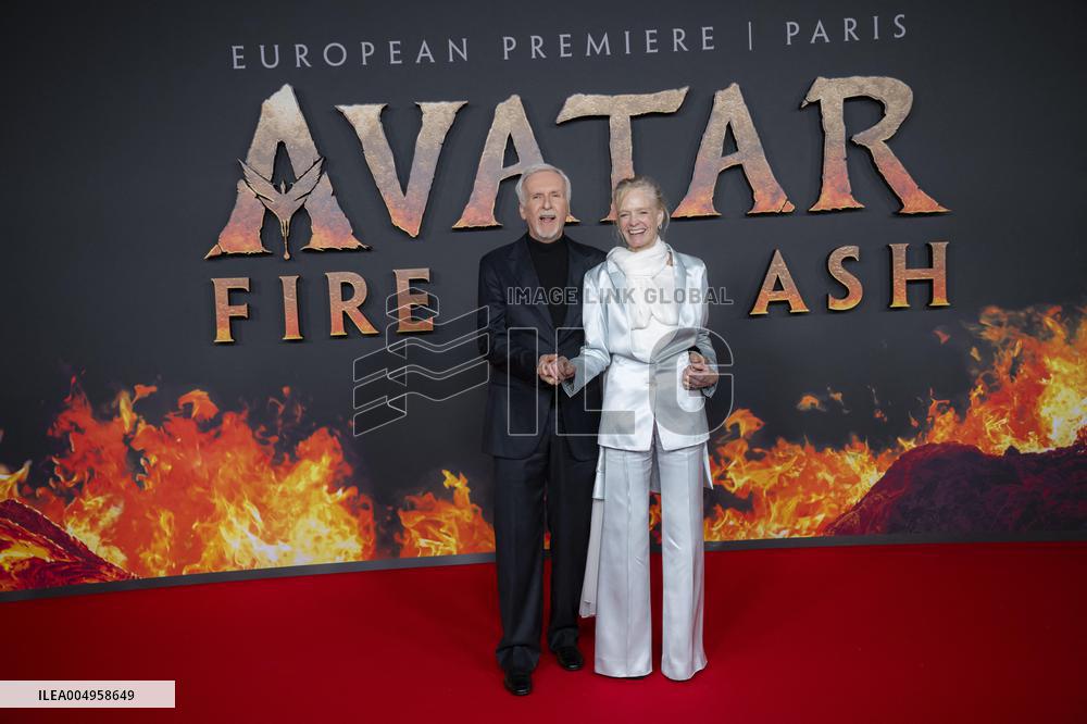 « Avatar: Fire And Ash » European Premiere - Paris