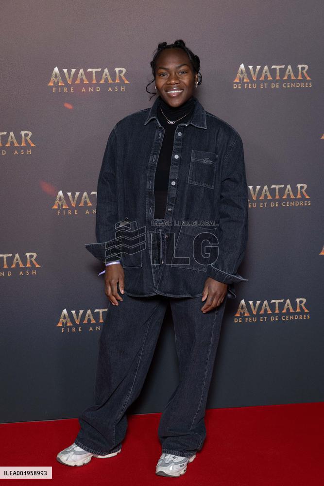 Avatar: Fire And Ash European Premiere Guest and VIP - Paris AJ