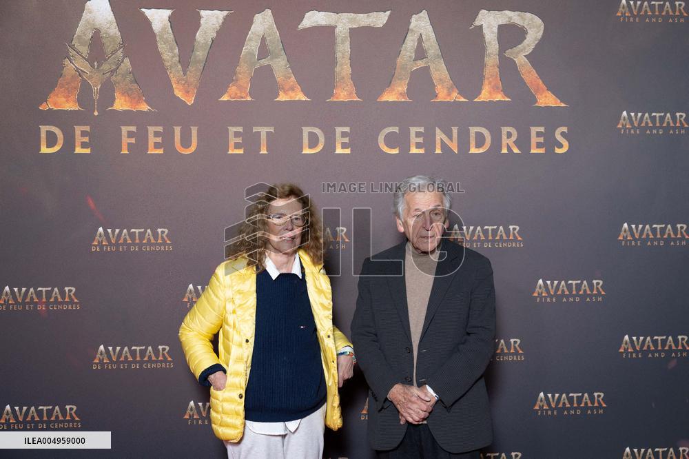 Avatar: Fire And Ash European Premiere Guest and VIP - Paris AJ