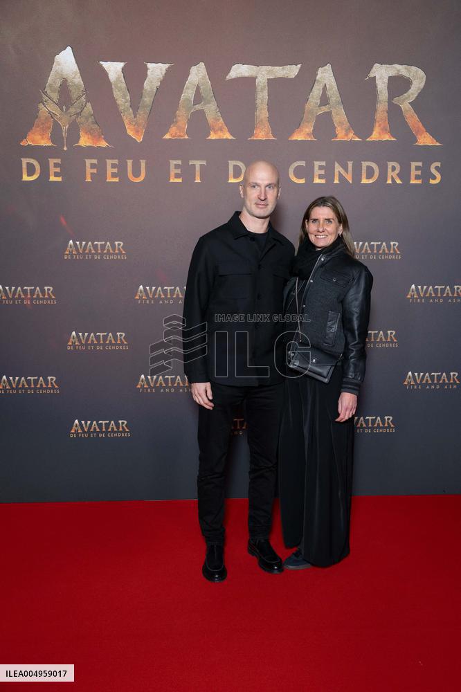 Avatar: Fire And Ash European Premiere Guest and VIP - Paris AJ