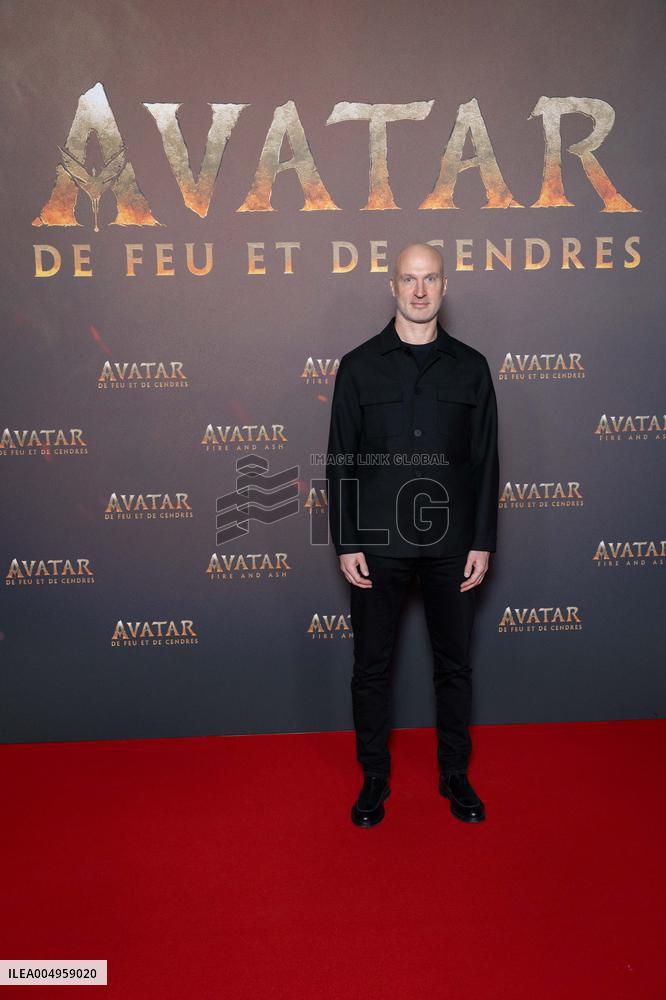 Avatar: Fire And Ash European Premiere Guest and VIP - Paris AJ