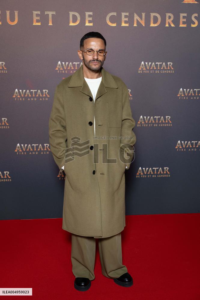 Avatar: Fire And Ash European Premiere Guest and VIP - Paris AJ