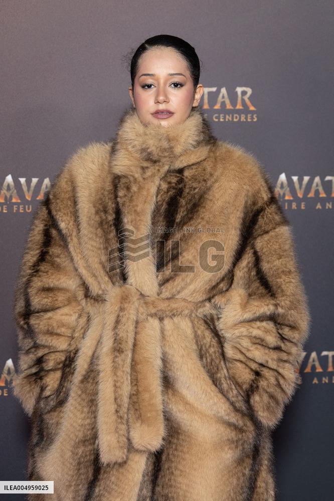 Avatar: Fire And Ash European Premiere Guest and VIP - Paris AJ