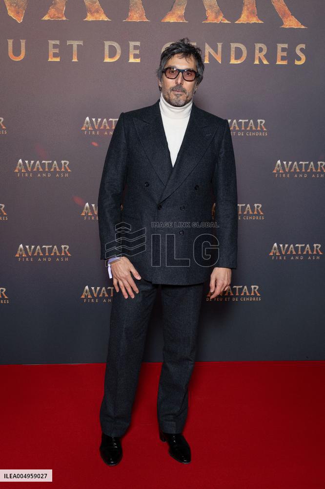 Avatar: Fire And Ash European Premiere Guest and VIP - Paris AJ