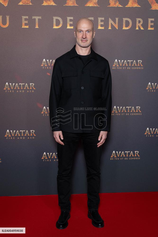 Avatar: Fire And Ash European Premiere Guest and VIP - Paris AJ