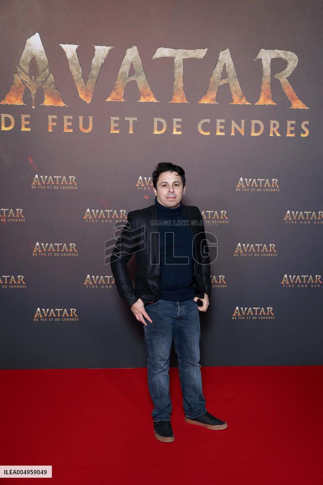 Avatar: Fire And Ash European Premiere Guest and VIP - Paris AJ