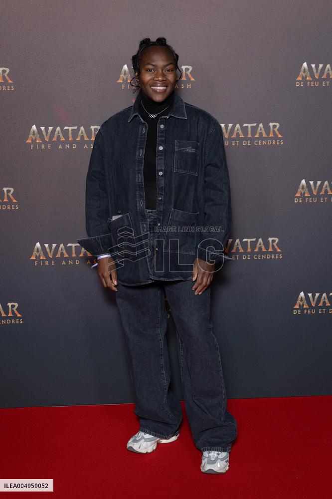 Avatar: Fire And Ash European Premiere Guest and VIP - Paris AJ
