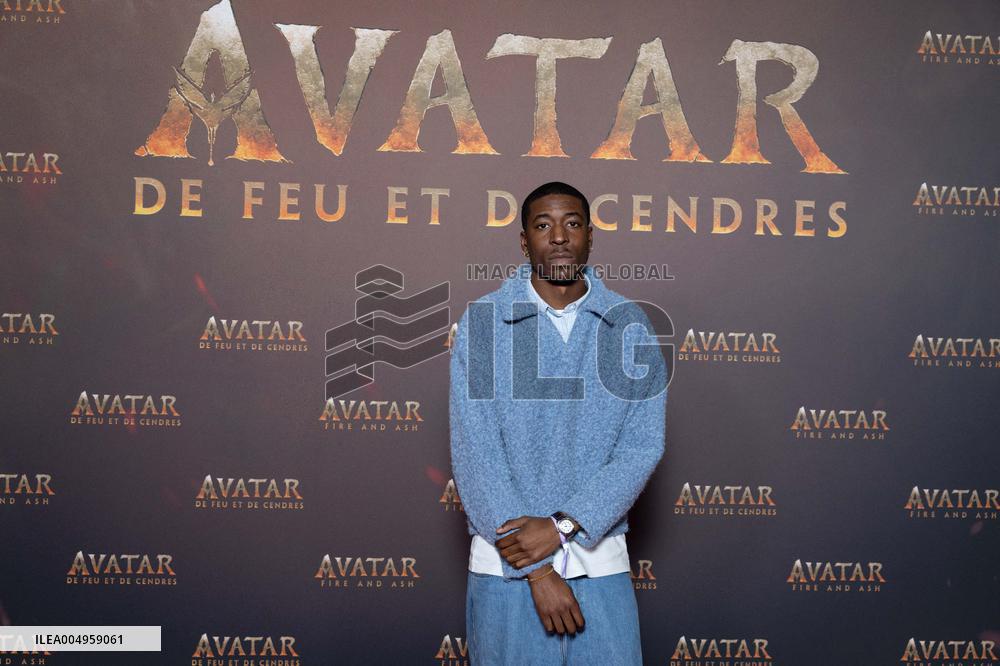 Avatar: Fire And Ash European Premiere Guest and VIP - Paris AJ
