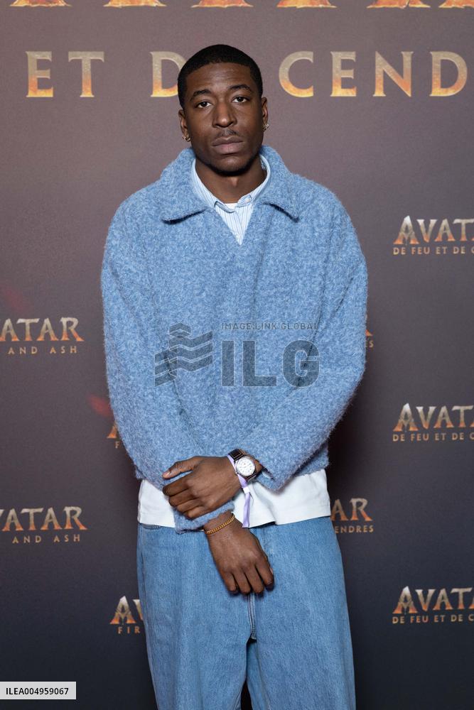 Avatar: Fire And Ash European Premiere Guest and VIP - Paris AJ