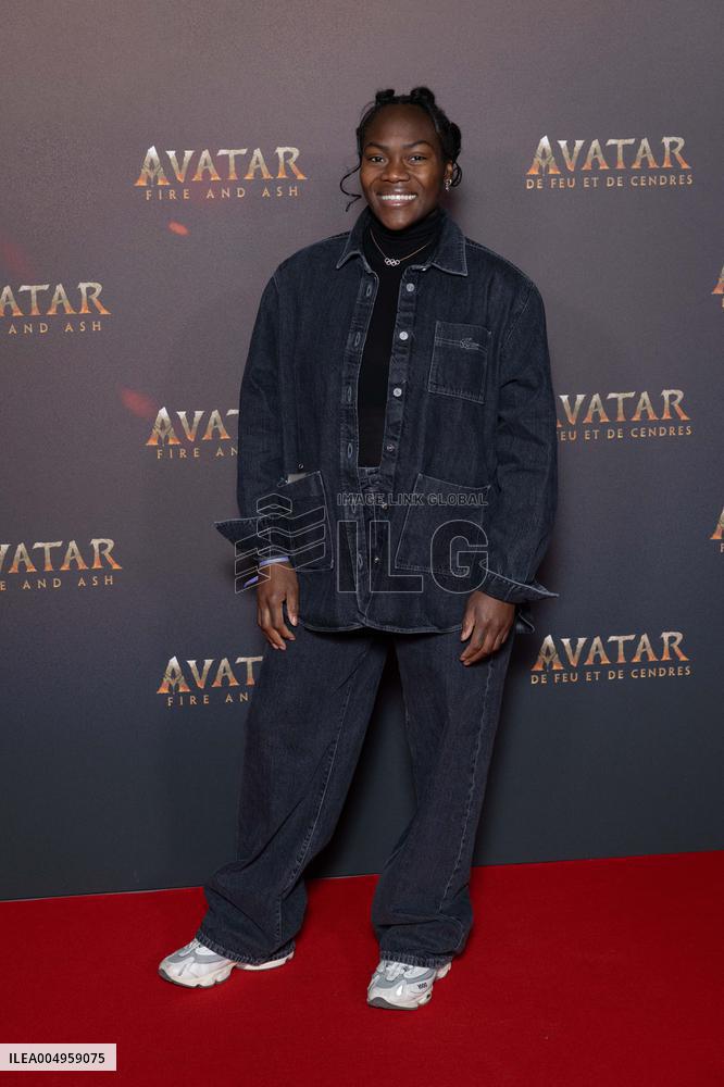 Avatar: Fire And Ash European Premiere Guest and VIP - Paris AJ