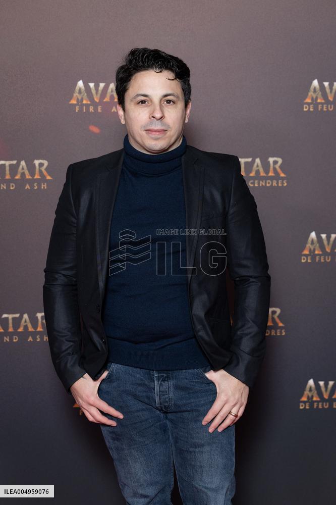Avatar: Fire And Ash European Premiere Guest and VIP - Paris AJ