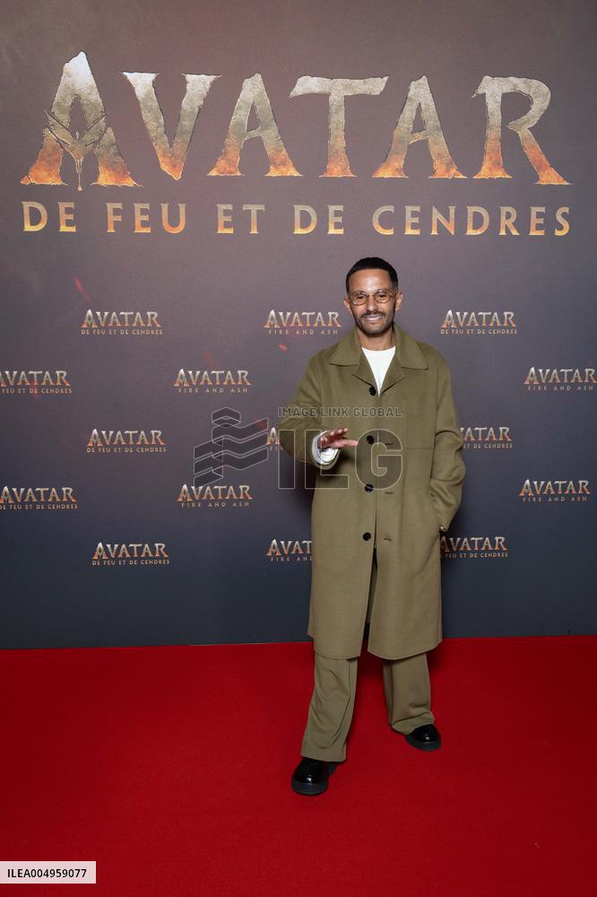 Avatar: Fire And Ash European Premiere Guest and VIP - Paris AJ