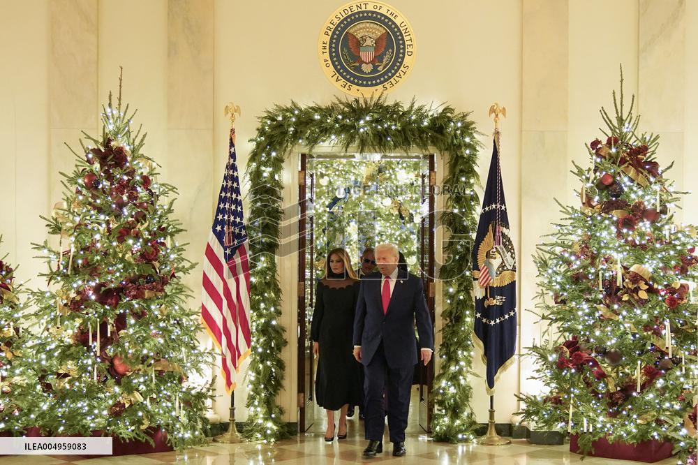 President Trump and First Lady attend Andrea Bocelli Concert