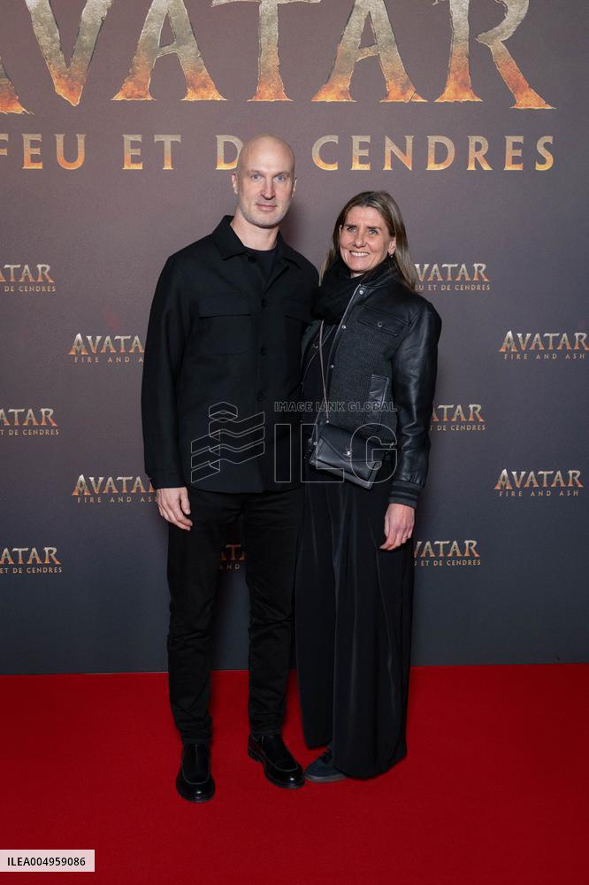 Avatar: Fire And Ash European Premiere Guest and VIP - Paris AJ