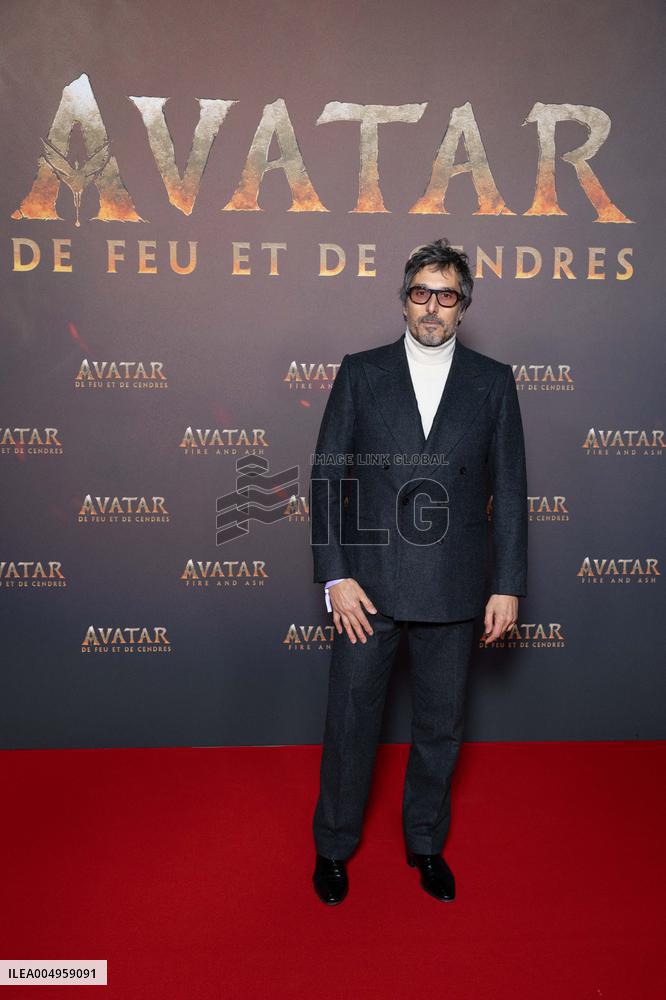 Avatar: Fire And Ash European Premiere Guest and VIP - Paris AJ