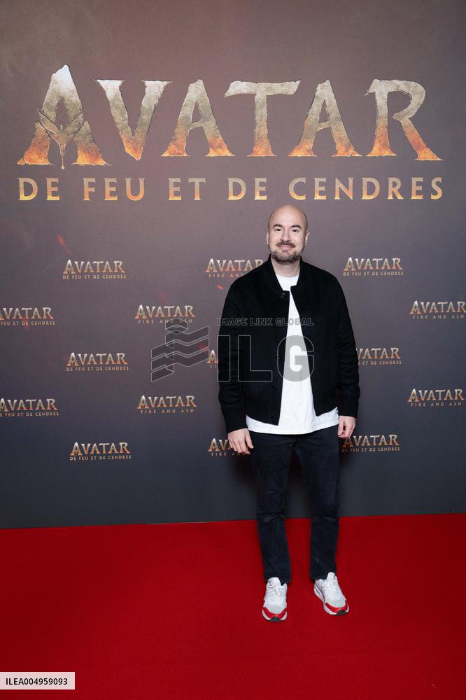 Avatar: Fire And Ash European Premiere Guest and VIP - Paris AJ