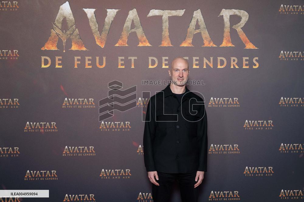 Avatar: Fire And Ash European Premiere Guest and VIP - Paris AJ
