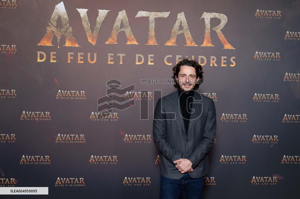 Avatar: Fire And Ash European Premiere Guest and VIP - Paris AJ