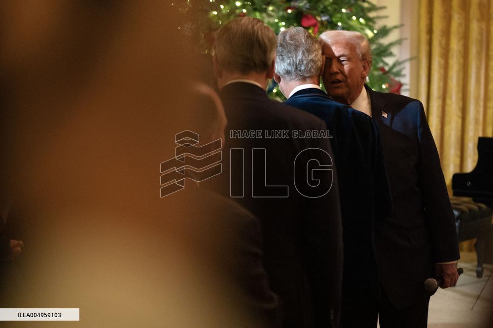 President Trump and First Lady attend Andrea Bocelli Concert
